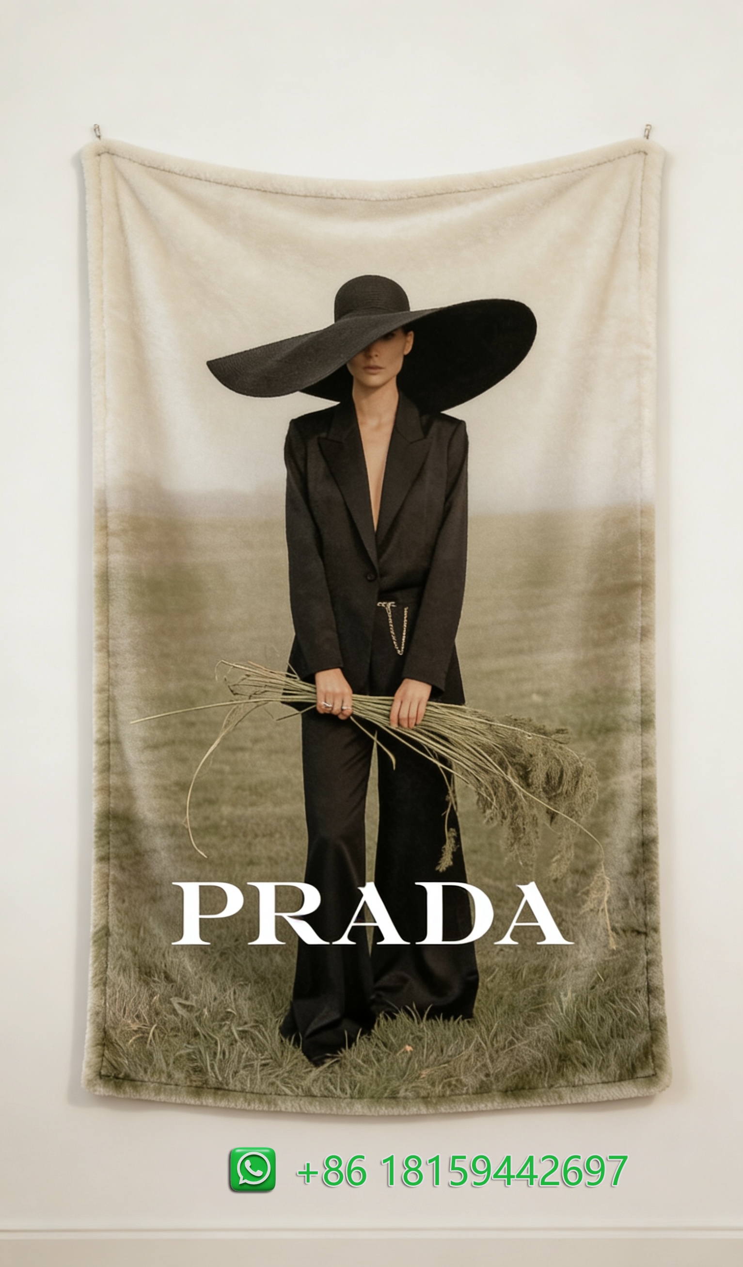 Prada Throw Blankets